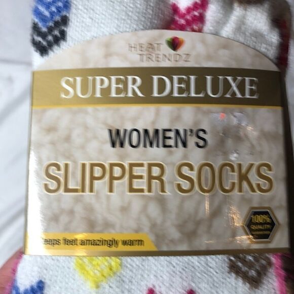 NWT Heat Trenz Slipper Socks. - Picture 3 of 6